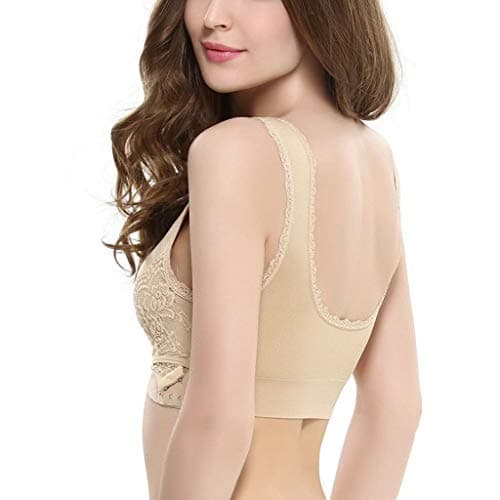 Hnodov 3 Pack Kendally Bra, Kendally Comfy Corset Bra