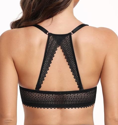 Women's Plus Size Front Closure Plunge Push Up Bra