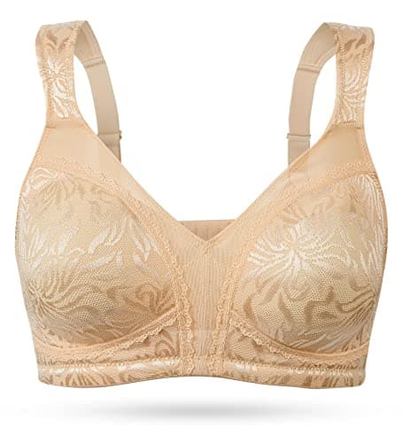 Wingslove Plus Size Comfort Minimizer Wire-Free Bra