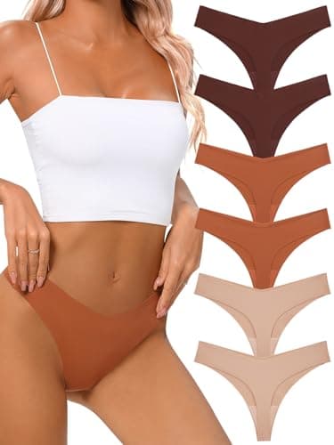 Seamless Thongs for Women (6 Pack)