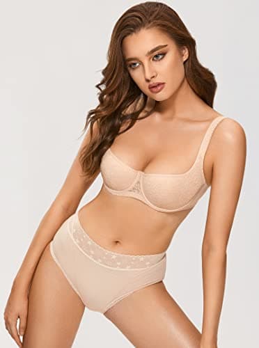 Women's Lace Balconette Bra - Plus Size