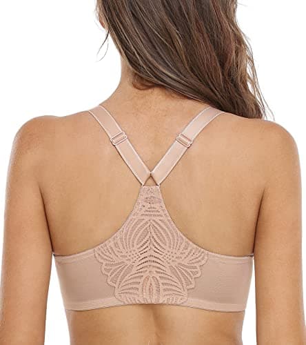 DotVol Women's Plus Size Underwire Bra for Large Bust