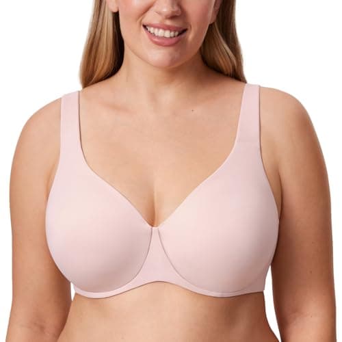 Delimira Women's Plus Size Minimizer Underwire Bras