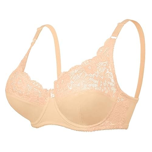 Hnodov Lace Underwire Bra for Women