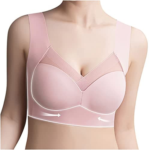 Anti-Sagging Ice Silk Bras for Women Plus Size Comfortably Soft