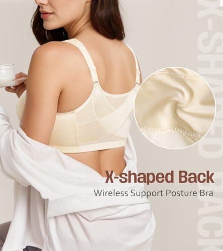 HACI Front-Closure Posture Support Bra for Everyday Comfort