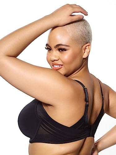 Marvelous Side Smoothing T-Shirt Bra for Plus Size Women With Bulge Reduction