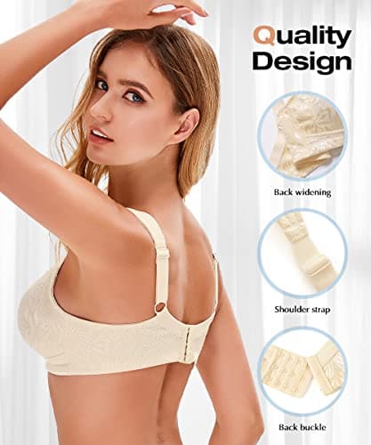 Wingslove Plus Size Wireless Minimizer Bra