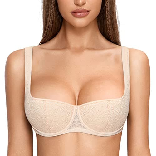 Women's Lace Balconette Bra - Plus Size