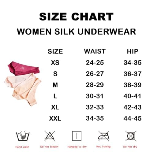 Women's Satin Bikini Underwear - Sexy, Seamless, and Breathable