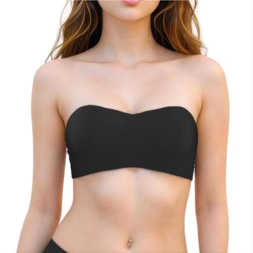 BDLLMDES Women's Strapless Bra Padded Bralette for Strapless Dresses