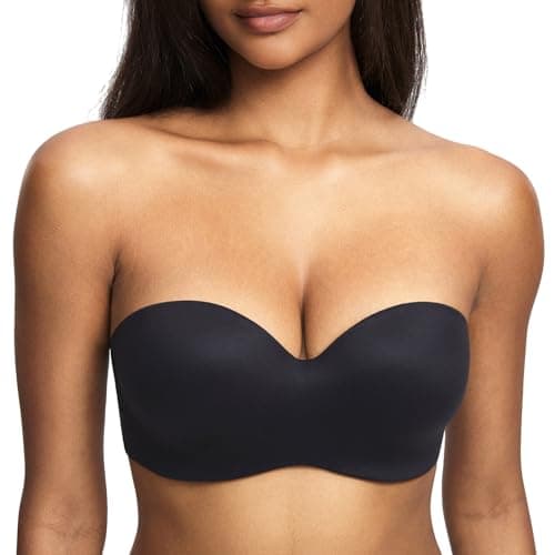 DOBREVA Women's Lightly Lined Underwire Padded Bra for Big Bust