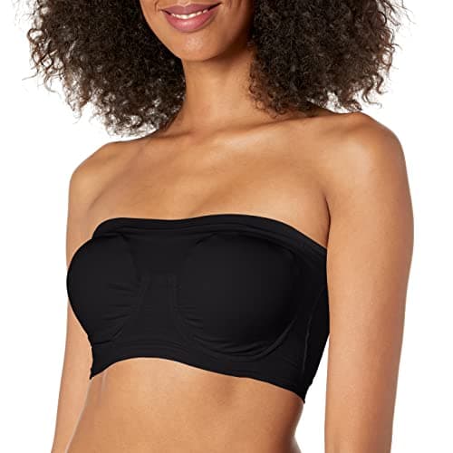Rhonda Shear Women's Removable Pads Bandeau Bra
