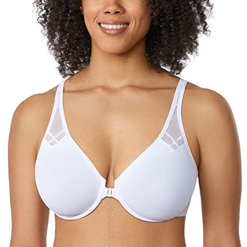 DELIMIRA Plus Size Seamless Comfort Underwire Bra