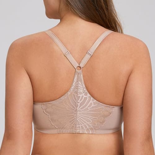 Racerback Front Closure Bra for Plus Size Women