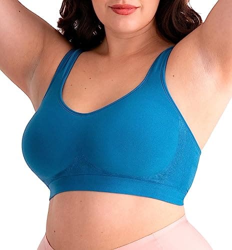 SHAPERMINT Wireless Push-Up Bralettes for Plus Size Women