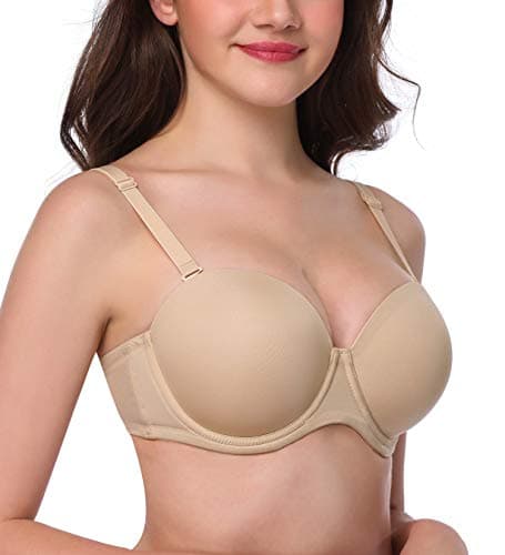 HANSCA Plus Size Anti-Slip Lift Underwire Conversion Bra