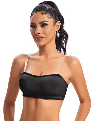 ANGOOL Wirefree Seamless Stay-Up Padded Bra for Women