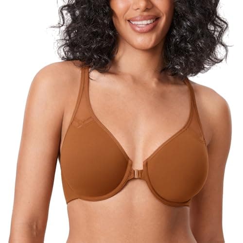 DELIMIRA Plus Size Seamless Comfort Underwire Bra