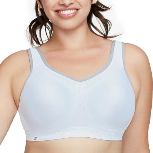 Glamorous High Impact Wonderwire Sports Bra for Plus Size Full Figures #9066