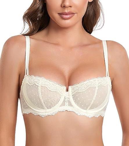 DotVol Women's Push Up Underwire Everyday Bra