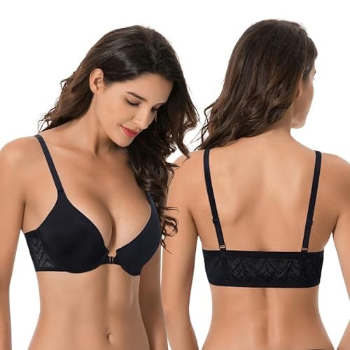 Muse Women's Plus Size Full Coverage Underwire Bra-2PK