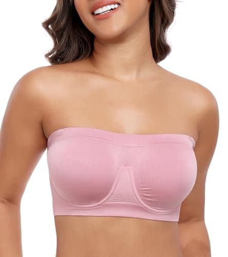 DotVol Women's Underwire Bralette Tube Top Multiway Bralette