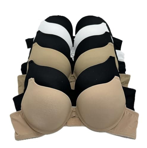 6pcs Iheyi ADD 2-Cuppushup Bra, Extreme Thick Padding, 32B-40C