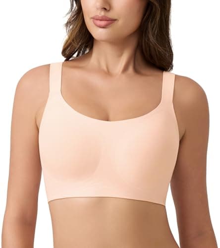 HACI Seamless Wireless Everyday Bralette for Women with Support