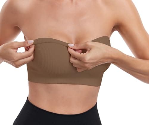 OBICUM Non-Slip Silicone Strapless Bra for Women