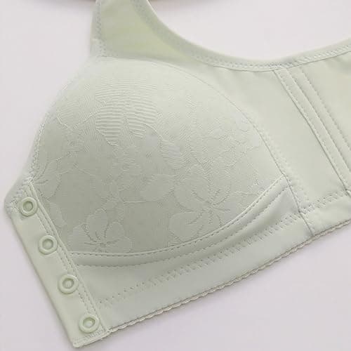 Uorcsa Comfortable Daisy Bra for Seniors, Light and Breathable Sleep Bra