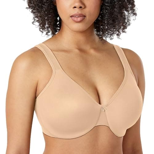 CALVENA Women's Full Coverage Plus Size Minimizer Bra