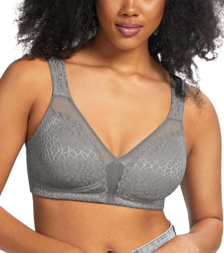 HACI Women's Minimizer Bra - Large Bust Support, Full Coverage, Plus Size