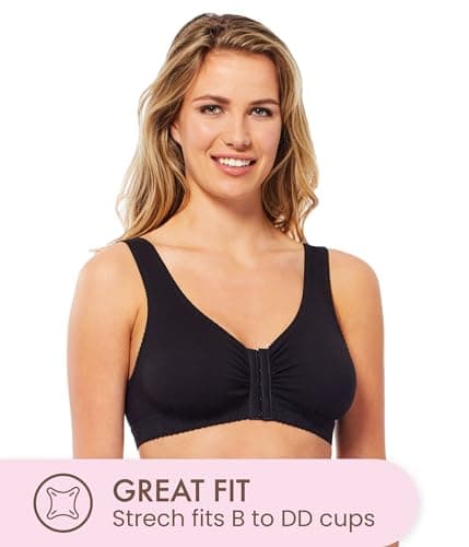 Carole Martin Full-Freedom Wireless Cotton Bra for Women