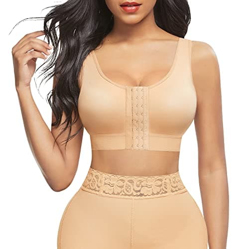 FeelinGirl Post-Surgery Bra with Front Closure & Breast Support