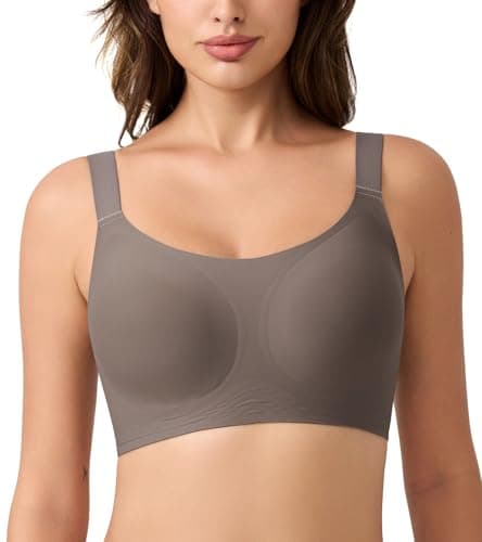 HACI Seamless Wireless Everyday Bralette for Women with Support