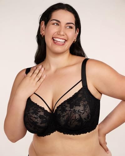 HSIA Minimizer Bra for Women, Full Coverage, Large Breasts