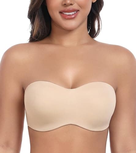 DotVol Women's Seamless Underwire Minimizer Bra for Large Bust
