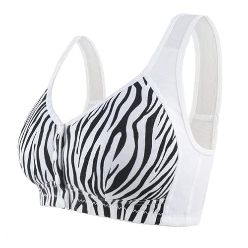 FHTECO Thin Cup Wireless Bras for Older Women
