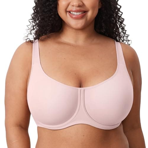 DELIMIRA Women's Confishape Plus Size Supportive Underwire Bras