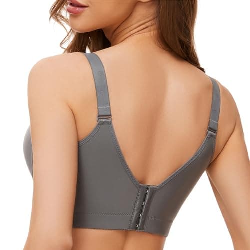 SOLODORO Plus Size Push Up Bra with Back Fat Coverage