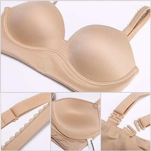 HACI Women's Padded Longline Bras