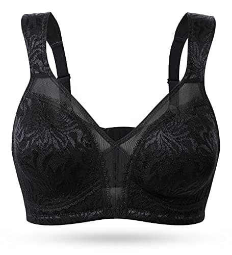 Wingslove Plus Size Comfort Minimizer Wire-Free Bra