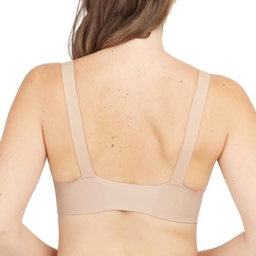SPANX Full Coverage T-Shirt Bra - Lightly Lined, Hosiery Back
