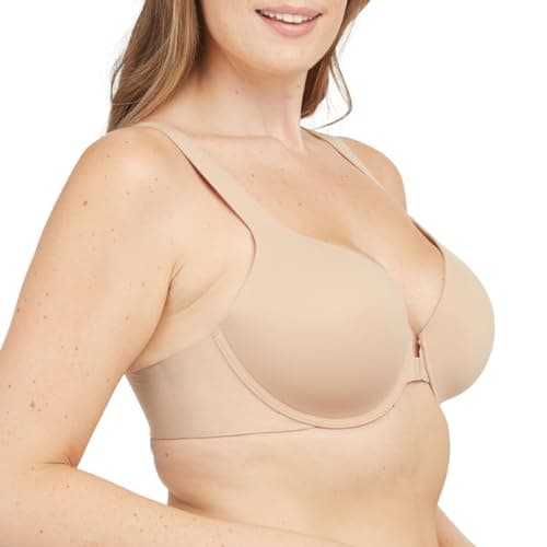 SPANX Full Coverage T-Shirt Bra - Lightly Lined, Hosiery Back