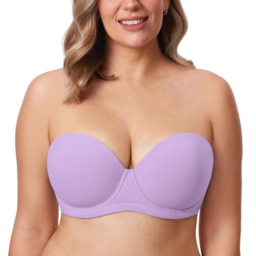 Delimira Plus Size Multiway Strapless Underwire Bra