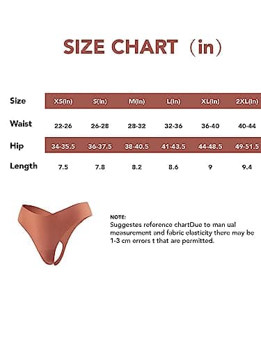 Seamless Thongs for Women 6 Pack