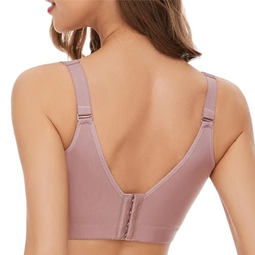 SOLODORO Plus Size Push Up Bra with Back Fat Coverage