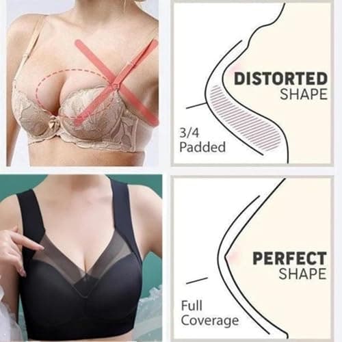 Lyzine Charm Zen Chic Seamless Wireless Push Up Bra