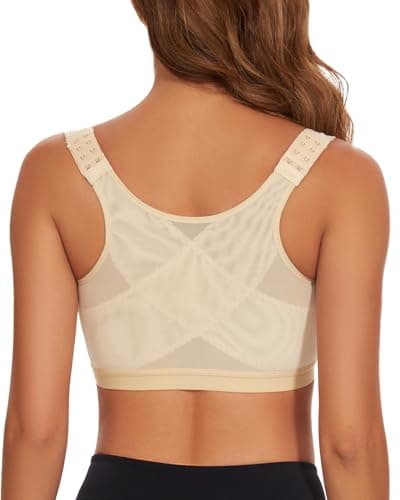Schoolley Posture Corrector Bras for Women with Full Back Support and Smoothing Design